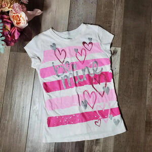 Children's Place Girls Valentine's Day Top Size Medium 7/8